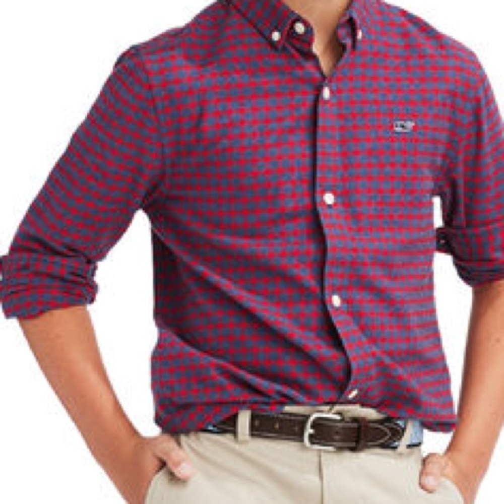 Vineyard Vines little boys button down- size 6